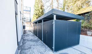 Rückseite Gebäude in Hillesheim 